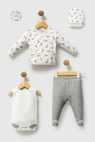 African Animals Theme 5li Set